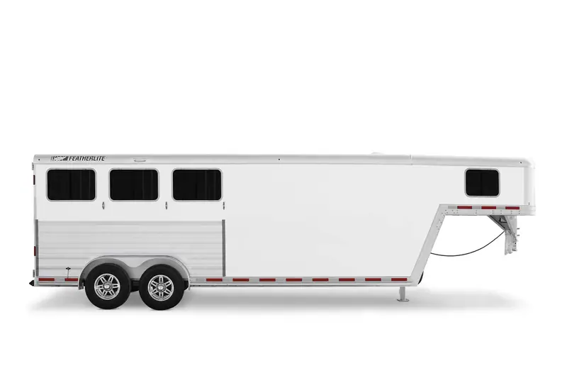 Featherlite Model 9600 gooseneck horse trailer